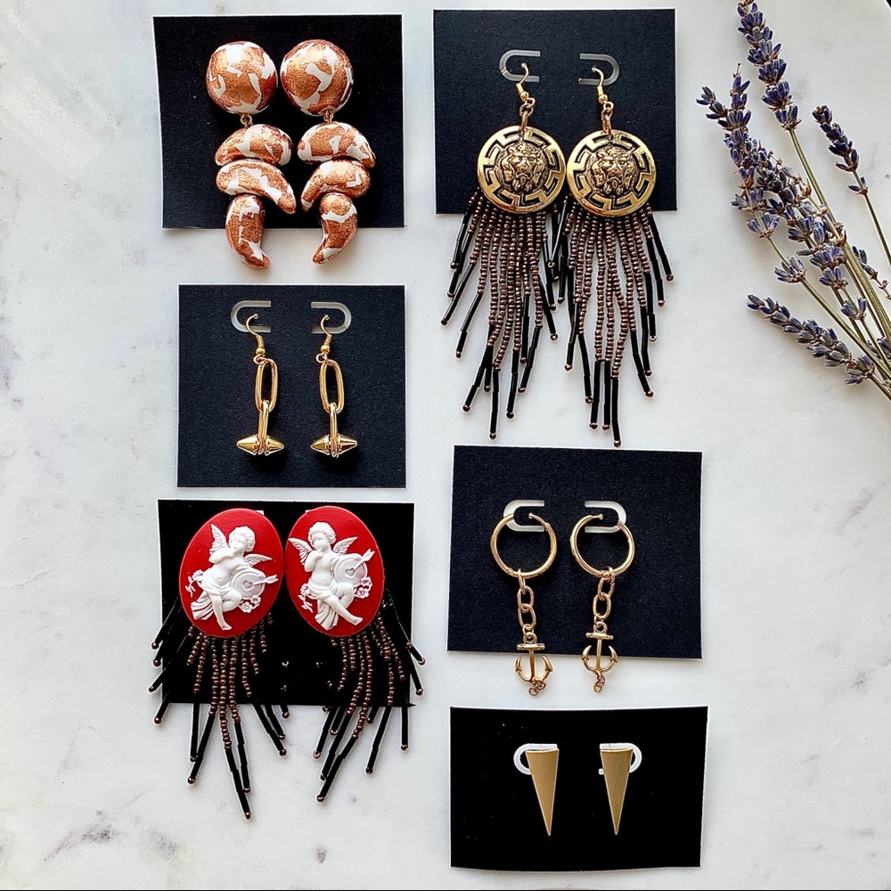 Women’s Set of 6 Earrings